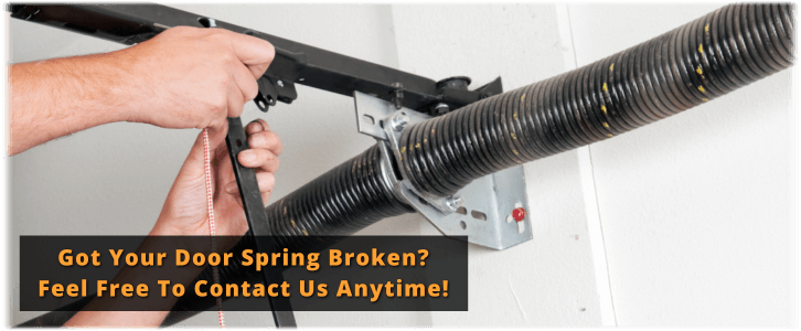 Broken Garage Door Spring Douglasville GA